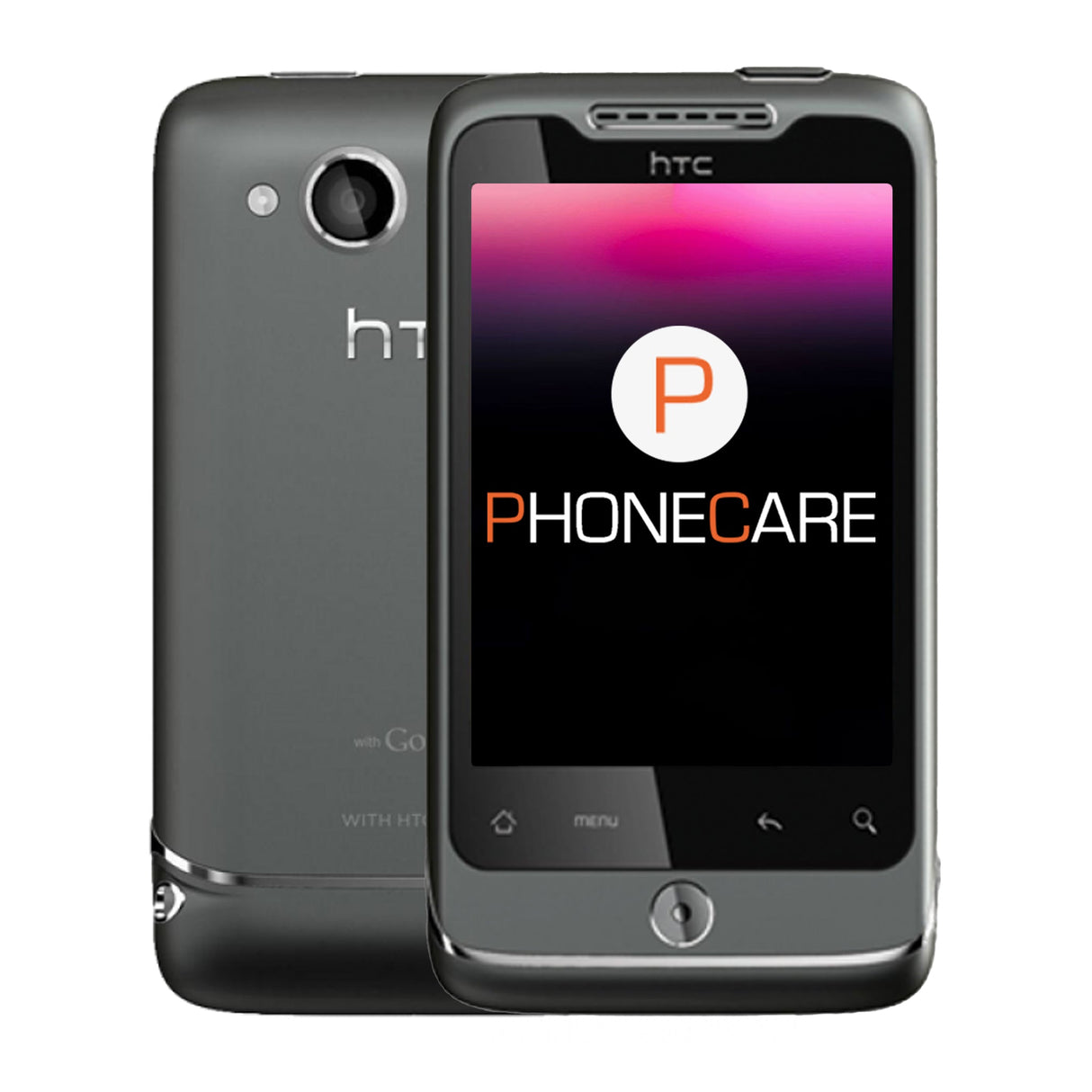 Begagnad HTC Wildfire 512MB Svart - Använt skick