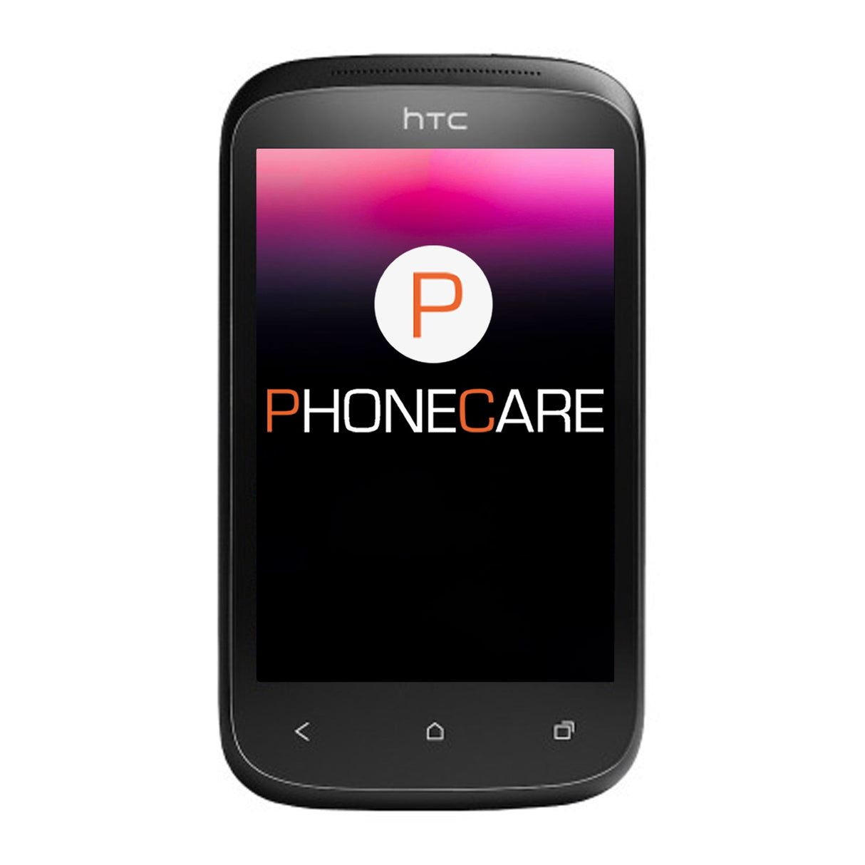 Begagnad HTC Desire C 4GB Svart - Använt skick