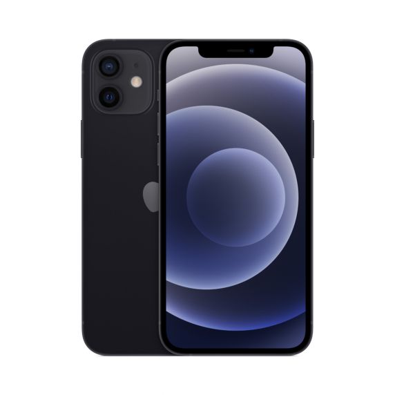 Begagnad iPhone 12 Mini 64GB Svart - Mycket bra skick