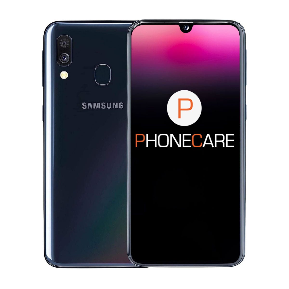 Begagnad Samsung Galaxy A40 (2019) Dual 64GB Svart - Mycket bra skick