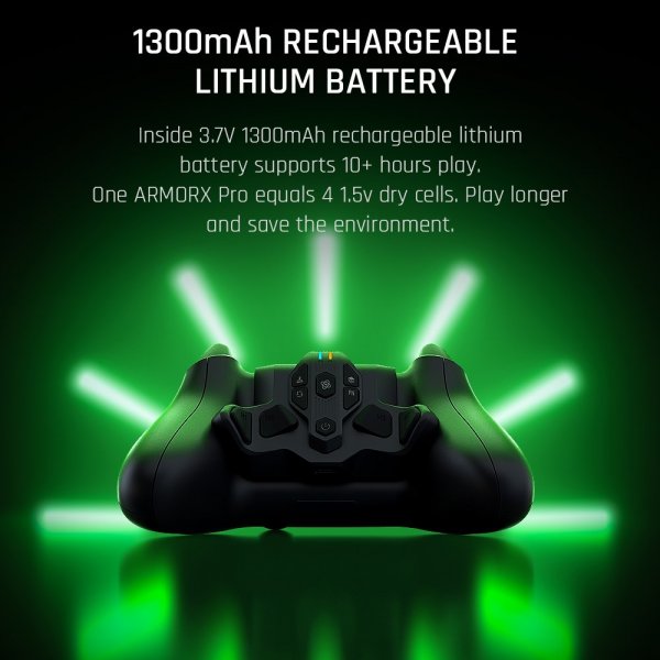 BIGBIG WON ARMOR-X Pro Baksideknappmodul för Spelkontroll Vit