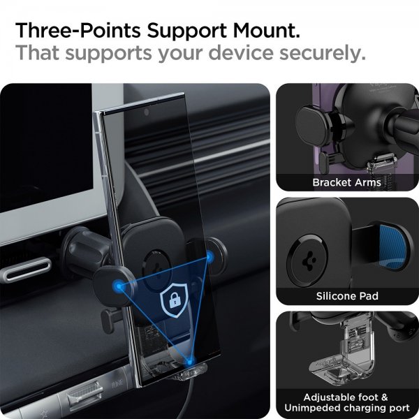 Spigen Bilhållare OneTap Universal Air Vent UTS12 Svart