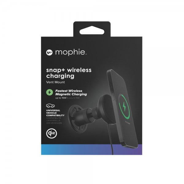 Mophie Bilhållare Snap+ Wireless Charging Vent Mount MagSafe