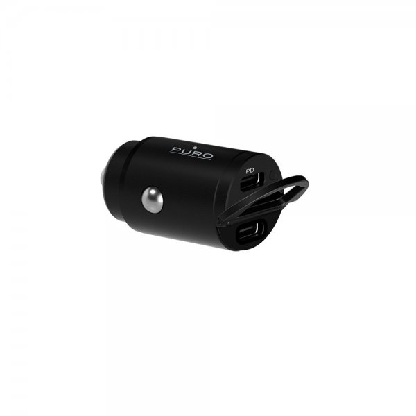Puro Billaddare 2 USB-C Car Charger 30W