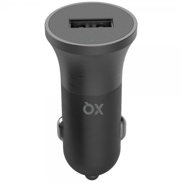 Xqisit Billaddare med Lightning-kabel 1m 12W Svart