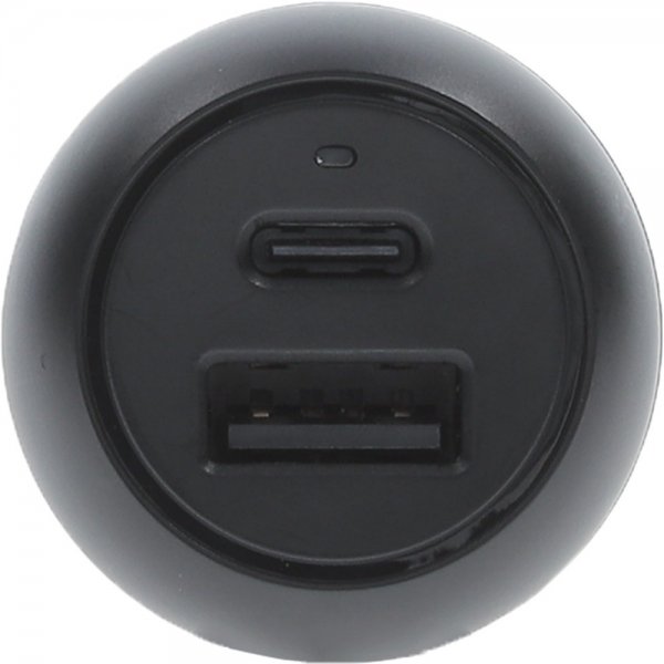 Otterbox Billaddare USB-C 20W & USB-A 12W Svart