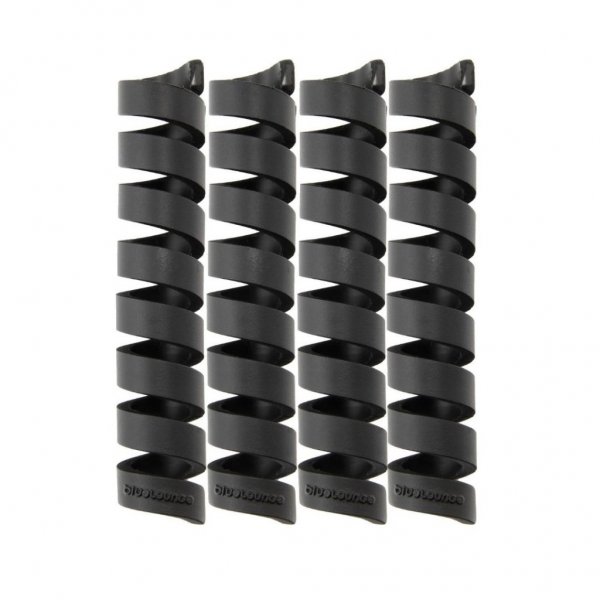 Bluelounge CableCoil 4-pack - Svart