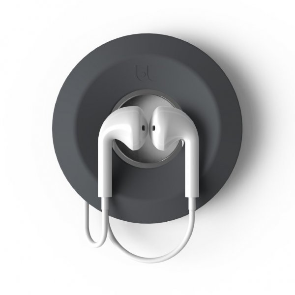 Bluelounge Cableyoyo Hörlurshållare Mörkgrå