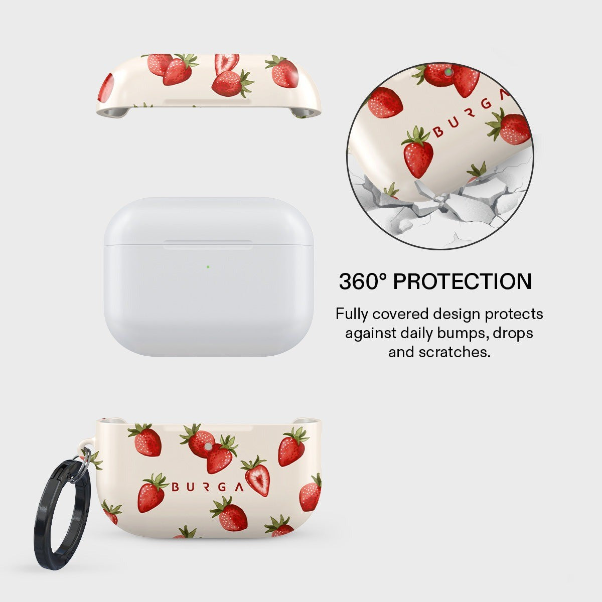 Burga AirPods Pro 3 Skal Design Freshly Picked