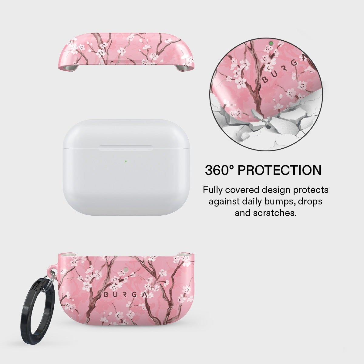 Burga AirPods Pro 3 Skal Design Sakura