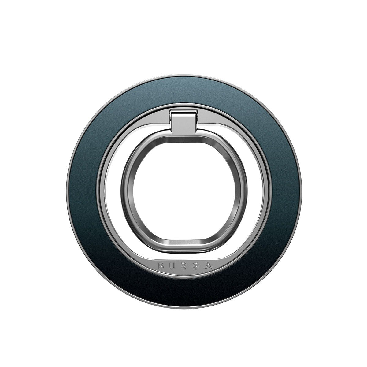 Burga Hållare Mobilring MagSafe Black Hole Silver