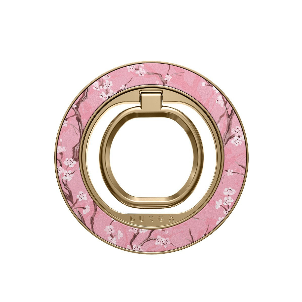 Burga Hållare Mobilring MagSafe Sakura Guld