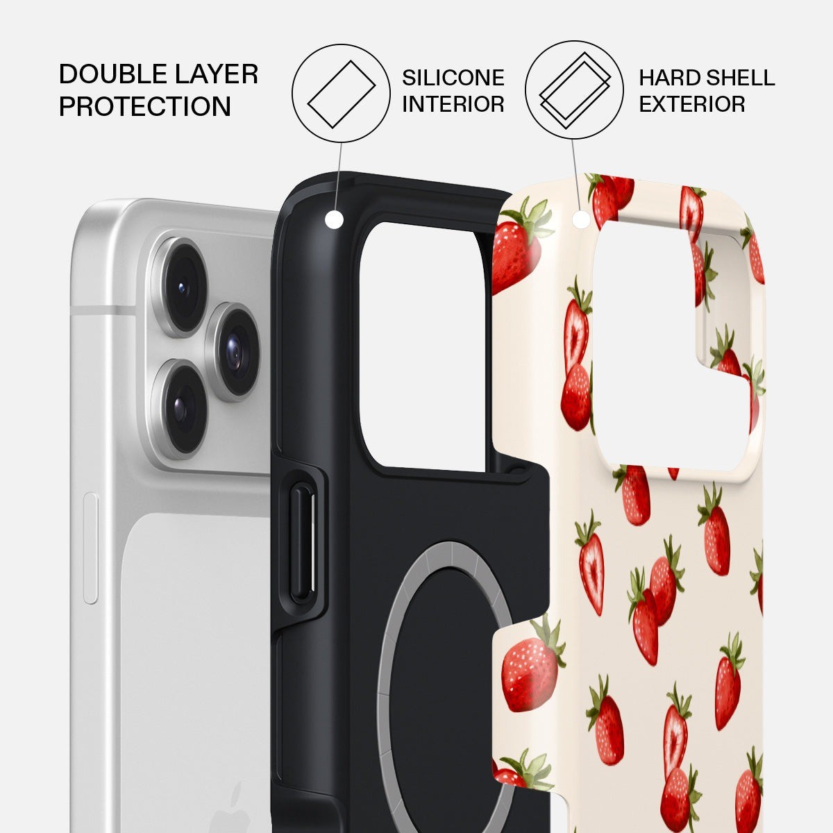 Burga iPhone 17 Pro Skal Tough MagSafe Freshly Picked