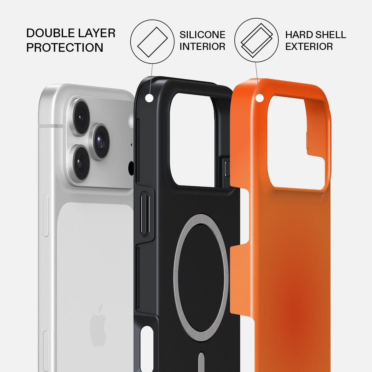 Burga iPhone 18 Pro Max Skal Tough MagSafe Flare