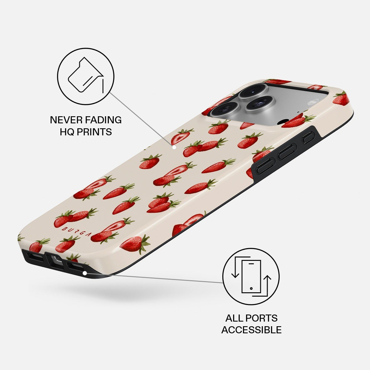 Burga iPhone 18 Pro Max Skal Tough MagSafe Freshly Picked