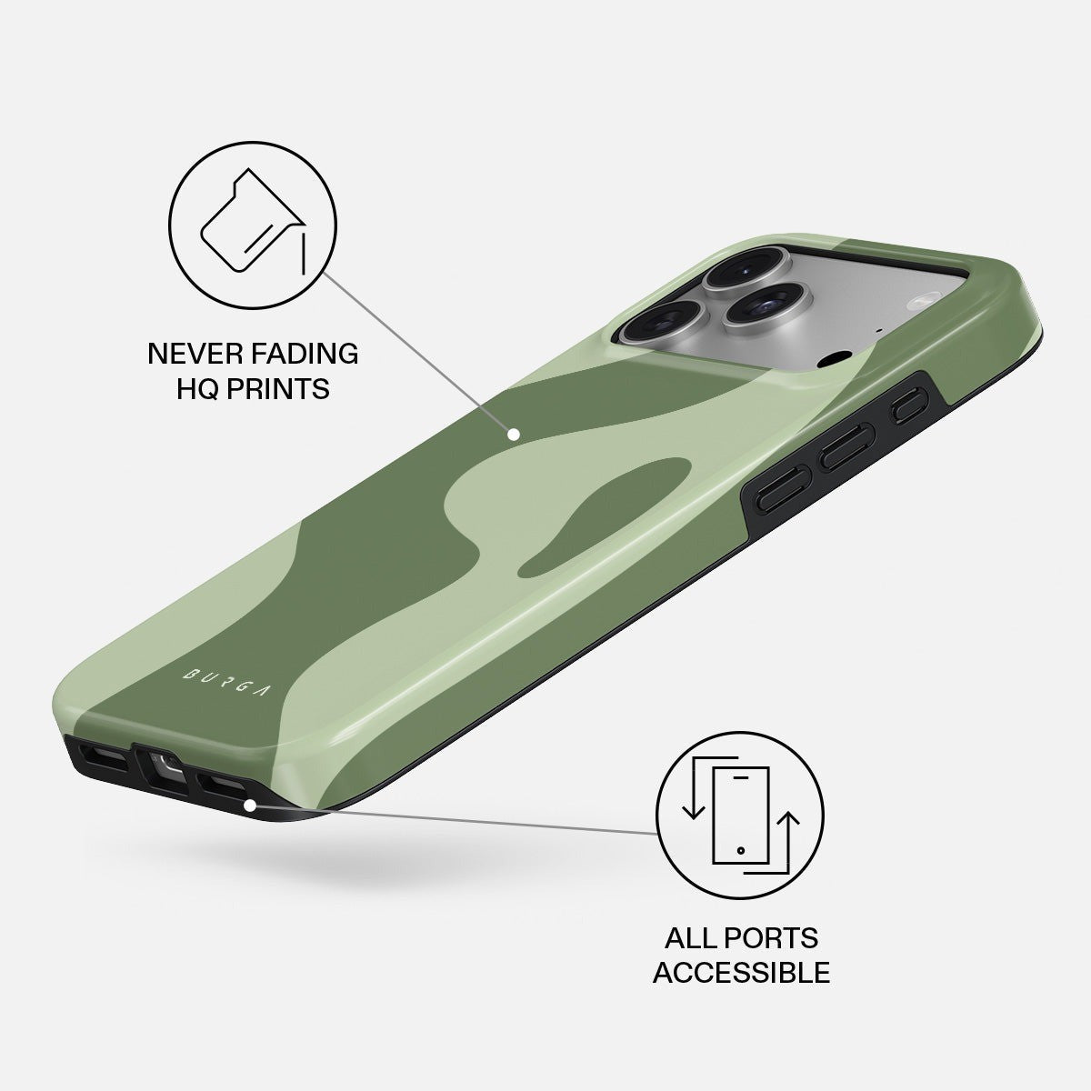 Burga iPhone 18 Pro Max Skal Tough MagSafe No Rush