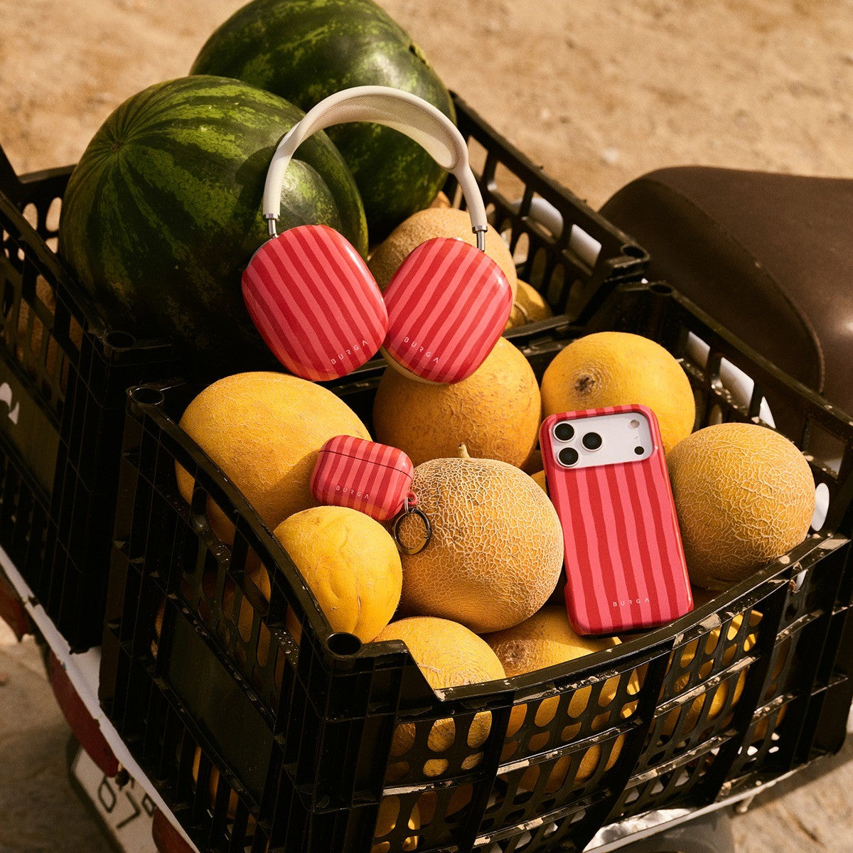 Burga iPhone 18 Pro Max Skal Tough MagSafe Pomegranate