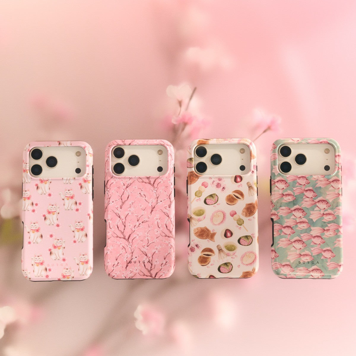 Burga iPhone 18 Pro Max Skal Tough MagSafe Sakura