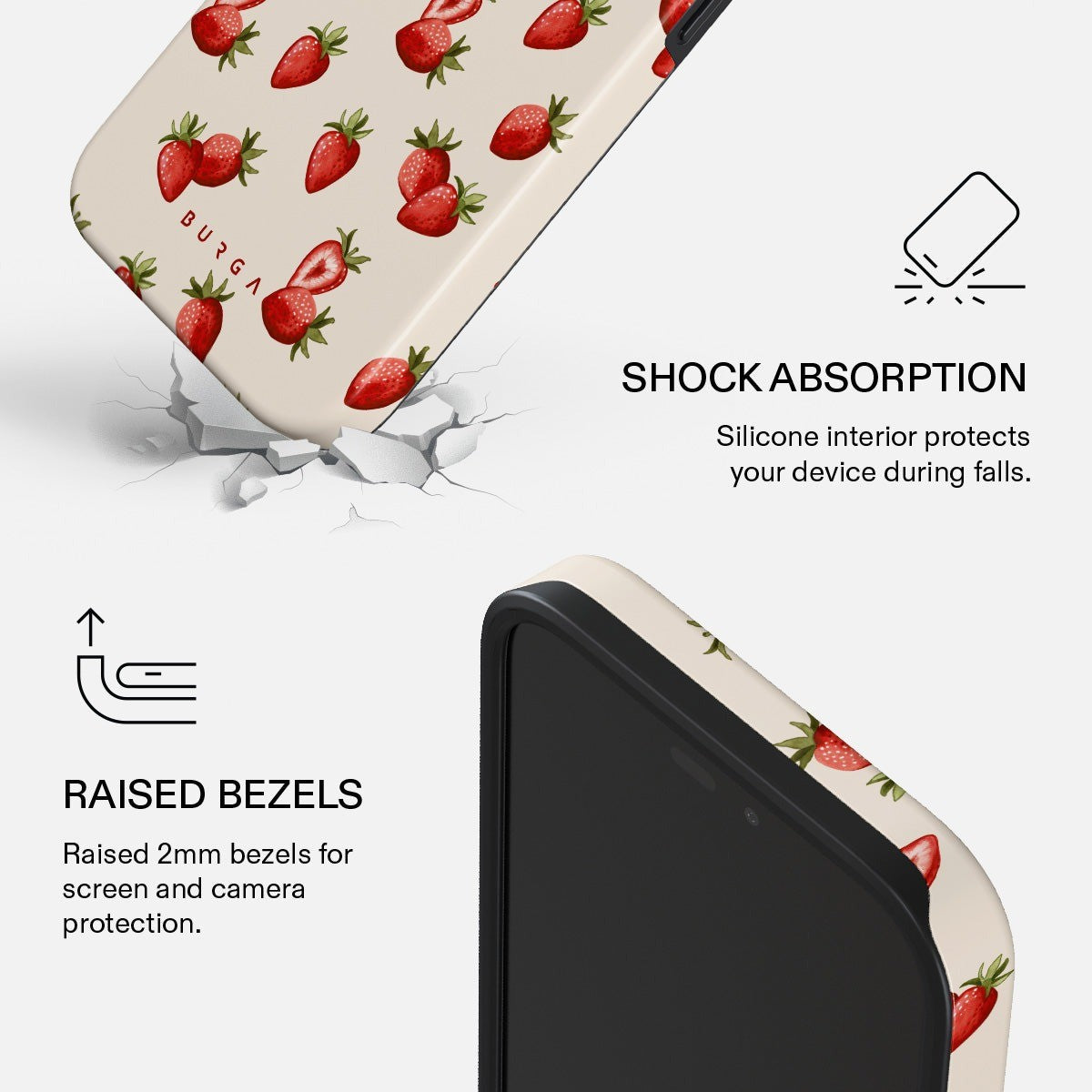 Burga iPhone 18 Pro Skal Tough MagSafe Freshly Picked