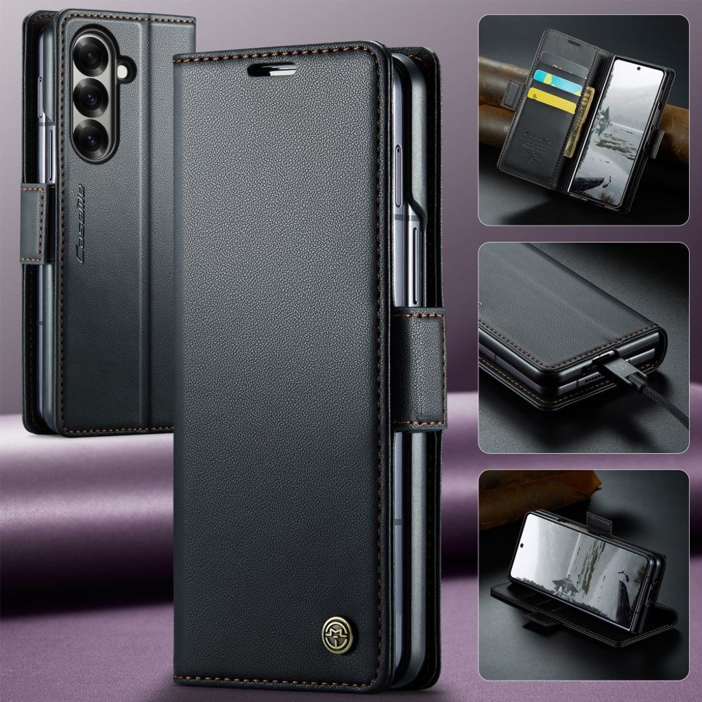 CaseMe Samsung Galaxy Z Fold 8 Ultra Fodral 023 Series Svart