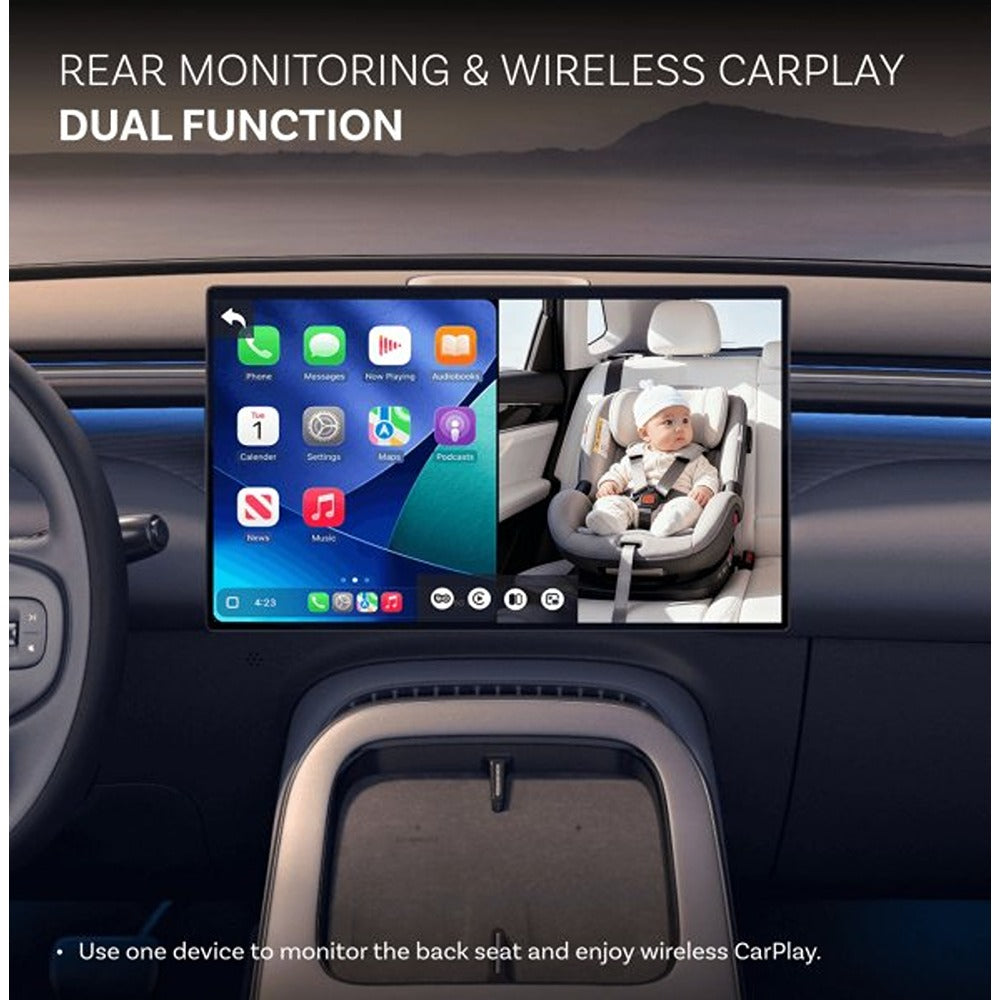 Ottocast Cabin Care Trådlös Apple CarPlay Adapter med Kamera Svart