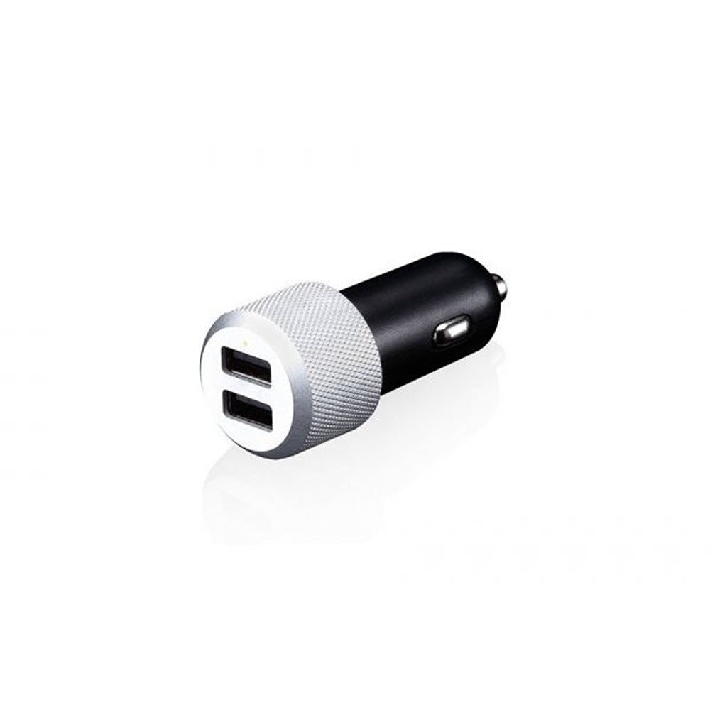 Just Mobile Billaddare Och Lightning Kabel Highway Max Svart Silver