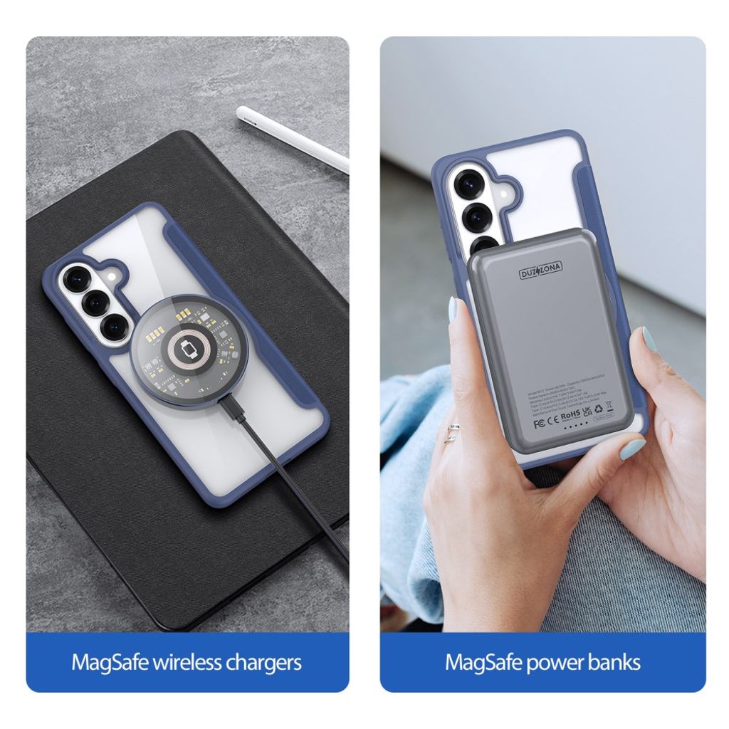 Dux Ducis Samsung Galaxy S26 Fodral Skin X Pro Series MagSafe Blå