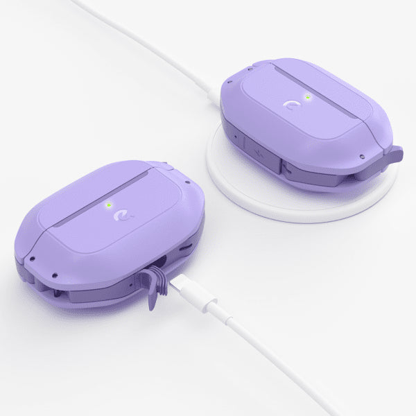 KeyBudz AirPods Pro 2 Skal Element Series Lavendel