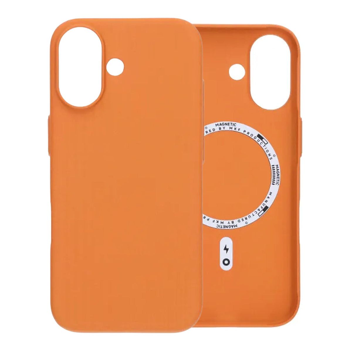 iPhone 17 Skal Korrugerat MagSafe Orange