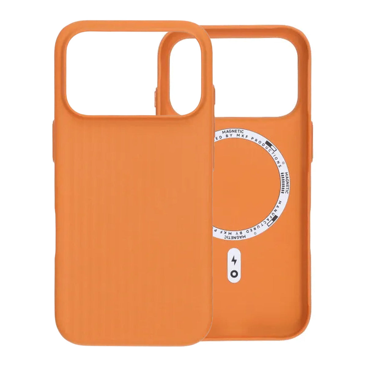 iPhone 17 Pro Max Skal Korrugerat MagSafe Orange