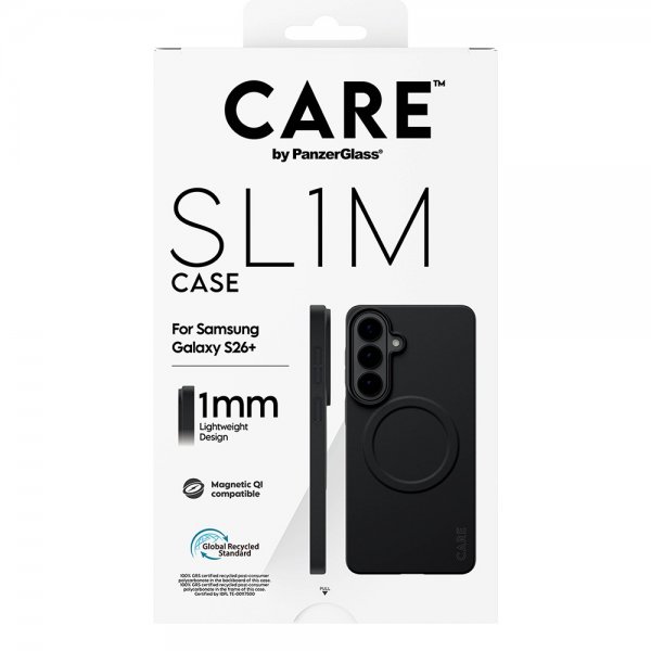 CARE by PanzerGlass Samsung Galaxy S26 Plus Skal SL1M Svart
