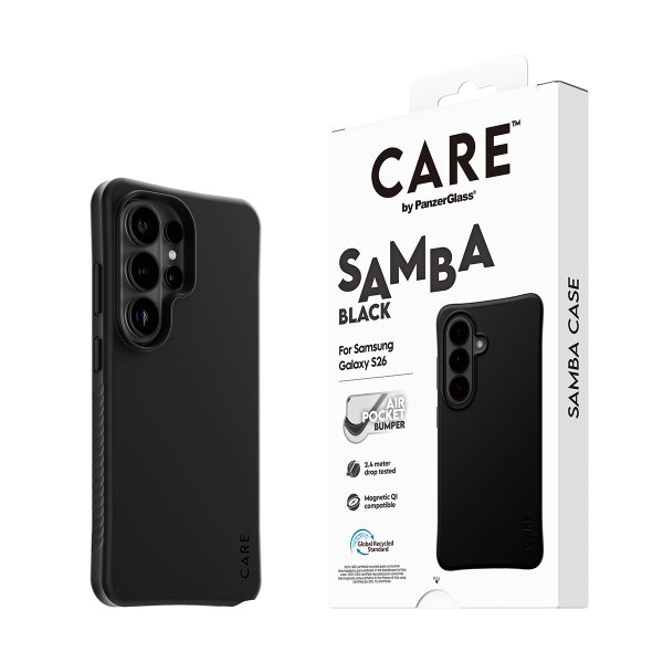 CARE by PanzerGlass Samsung Galaxy S26 Ultra Skal Samba MagSafe Svart