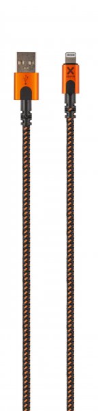 Xtorm Xtreme USB-A to Lightning Kabel 1.5m Svart Orange