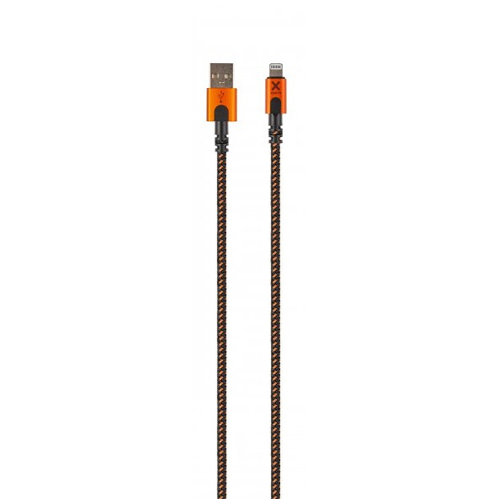 Xtorm Xtreme USB-A to Lightning Kabel 1.5m Svart Orange