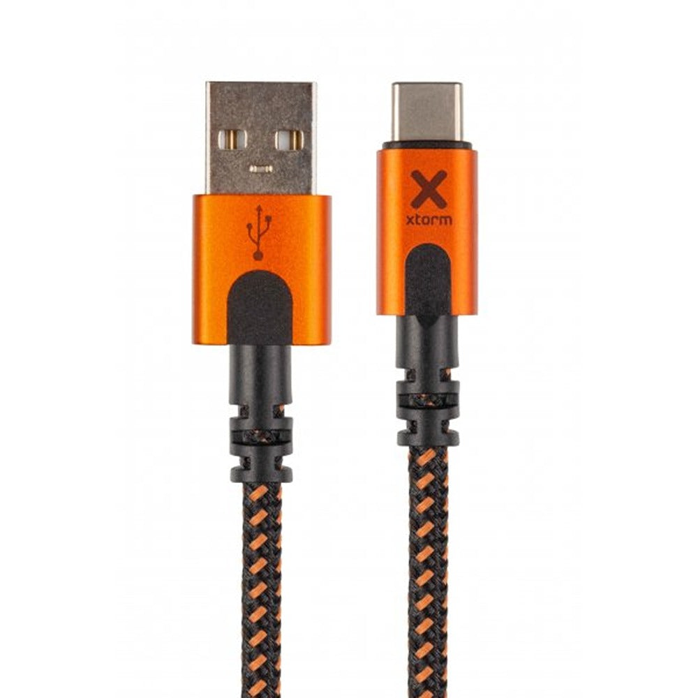 Xtorm Xtreme USB-A to USB-C Kabel 1.5m Svart Orange