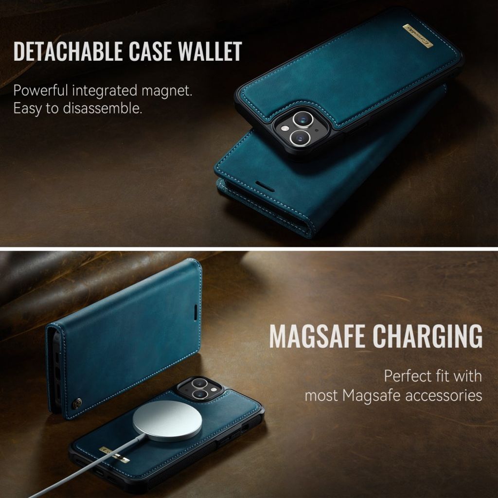 CaseMe iPhone 14 Plus/iPhone 15 Plus Fodral C49 Series Grön