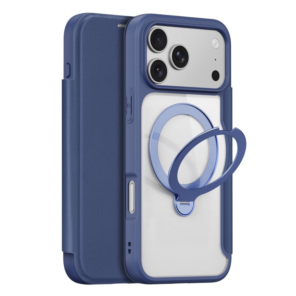 Dux Ducis iPhone 17 Pro Max/18 Pro Max Fodral Skin X Pro Series Kickstand MagSafe Blå
