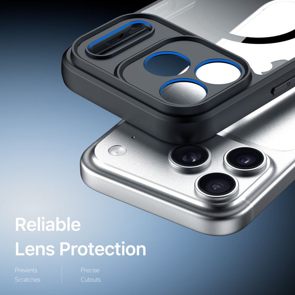 Dux Ducis iPhone 17 Pro Max/iPhone 18 Pro Max Skal Aimo Series MagSafe Svart