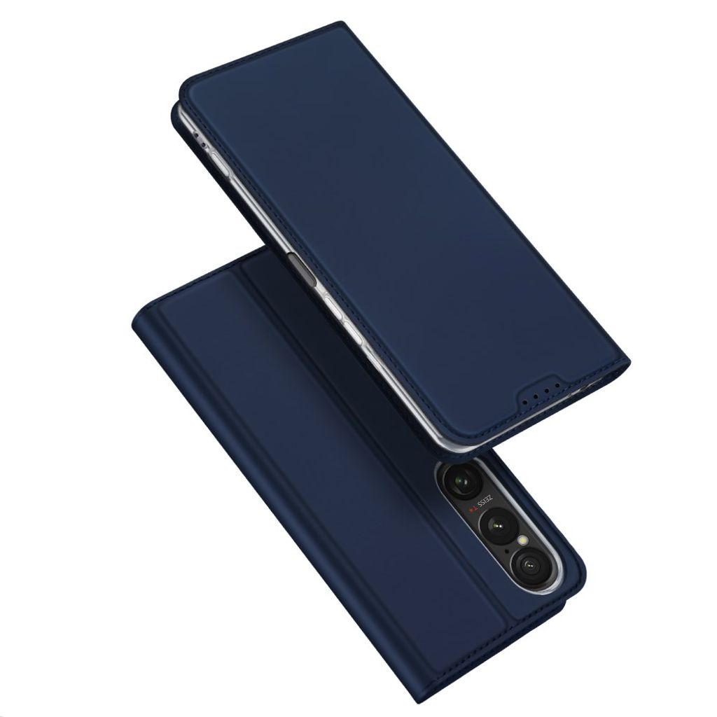 Dux Ducis Sony Xperia 1 VII Fodral Skin Pro Series Blå