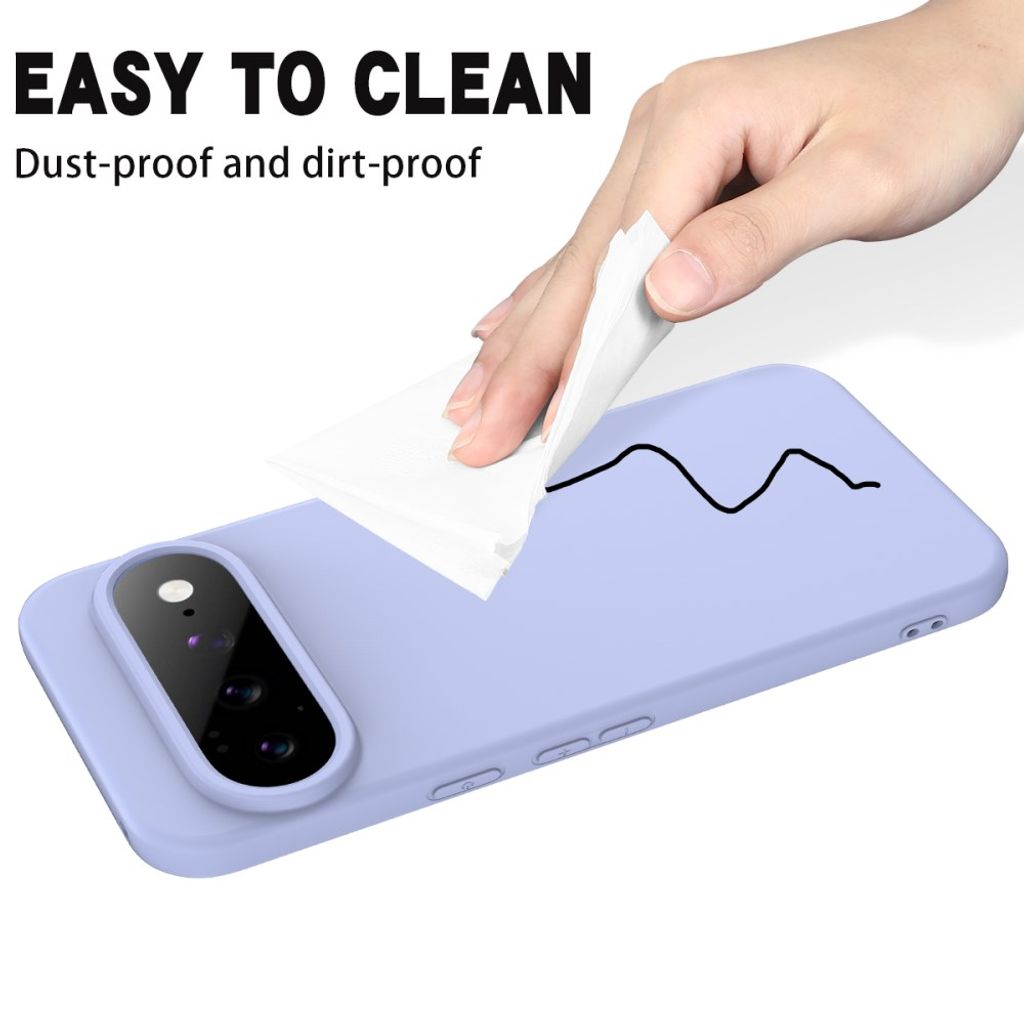 Google Pixel 11 Pro XL Skal med Strap Silikon Lila