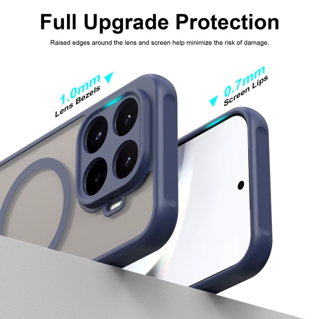 Xiaomi 17T Skal Frostad MagSafe Blå