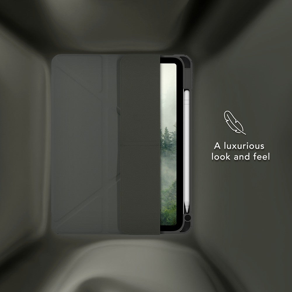 dbramante1928 iPad 10.9 (gen 10)/iPad 11 (A16) Fodral London ICON Forest Shadow