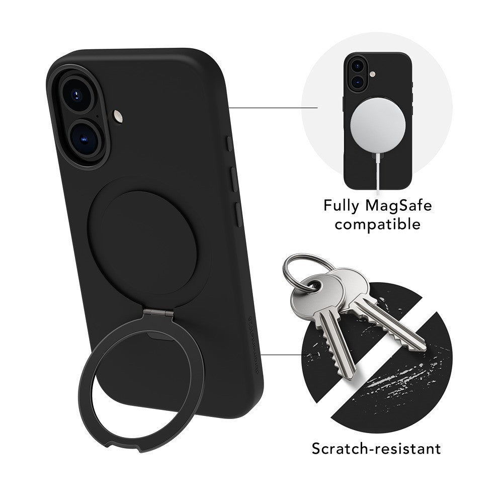 dbramante1928 iPhone 16 Skal Roskilde MagSafe Kick ICON Midnight