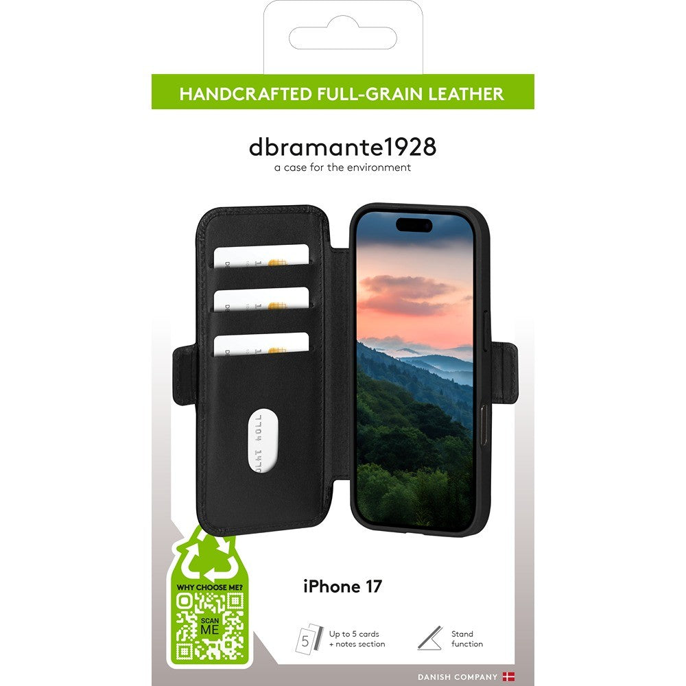 dbramante1928 iPhone 17 Fodral Copenhagen Svart