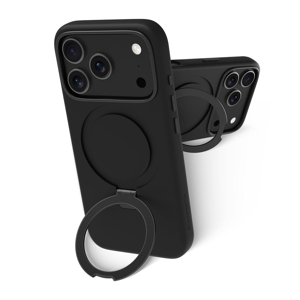 dbramante1928 iPhone 17 Pro/iPhone 18 Pro Skal Roskilde MagSafe Kick ICON Midnight