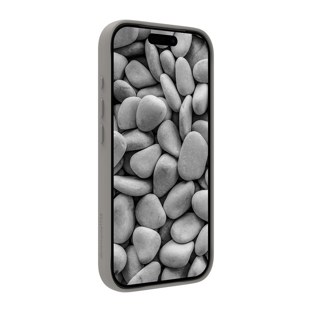 dbramante1928 iPhone 17 Pro/iPhone 18 Pro Skal Roskilde MagSafe Kick ICON River Stone