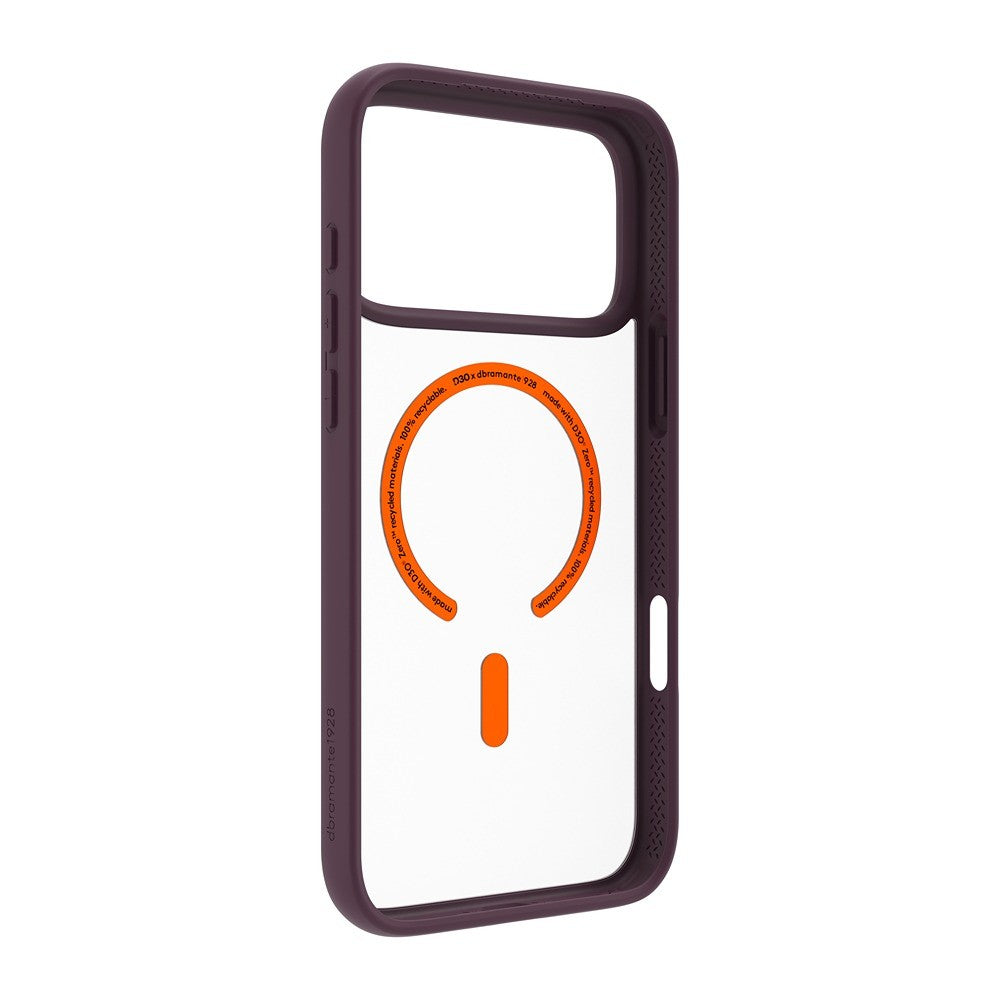 dbramante1928 iPhone 17 Pro Max/iPhone 18 Pro Max Skal Grenen Ultra MagSafe Burgundy