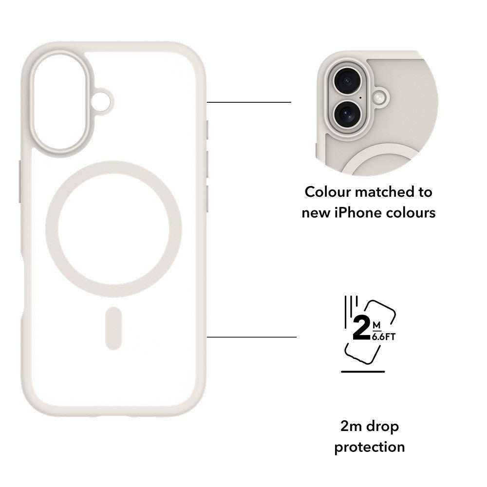 dbramante1928 iPhone 17 Skal Grenen MagSafe Vit