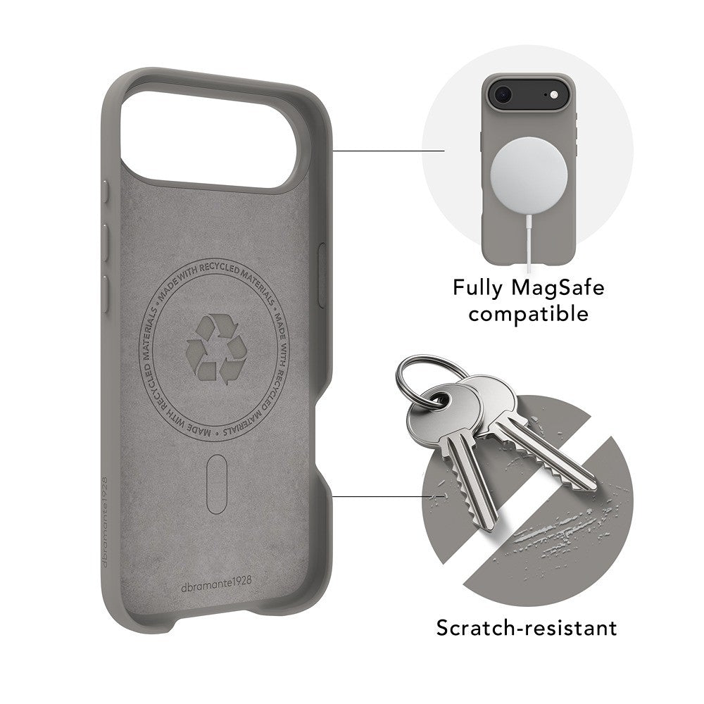 dbramante1928 iPhone Air Skal Roskilde MagSafe ICON River Stone