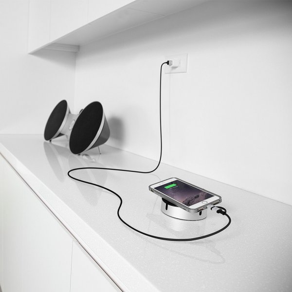 Just Mobile Kabel AluCable Duo USB-A/Micro-USB/Lightning 1.5m